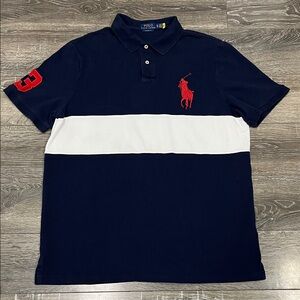 Polo by Ralph Lauren Classic Fit Big Pony Mesh Polo Shirt Size XL